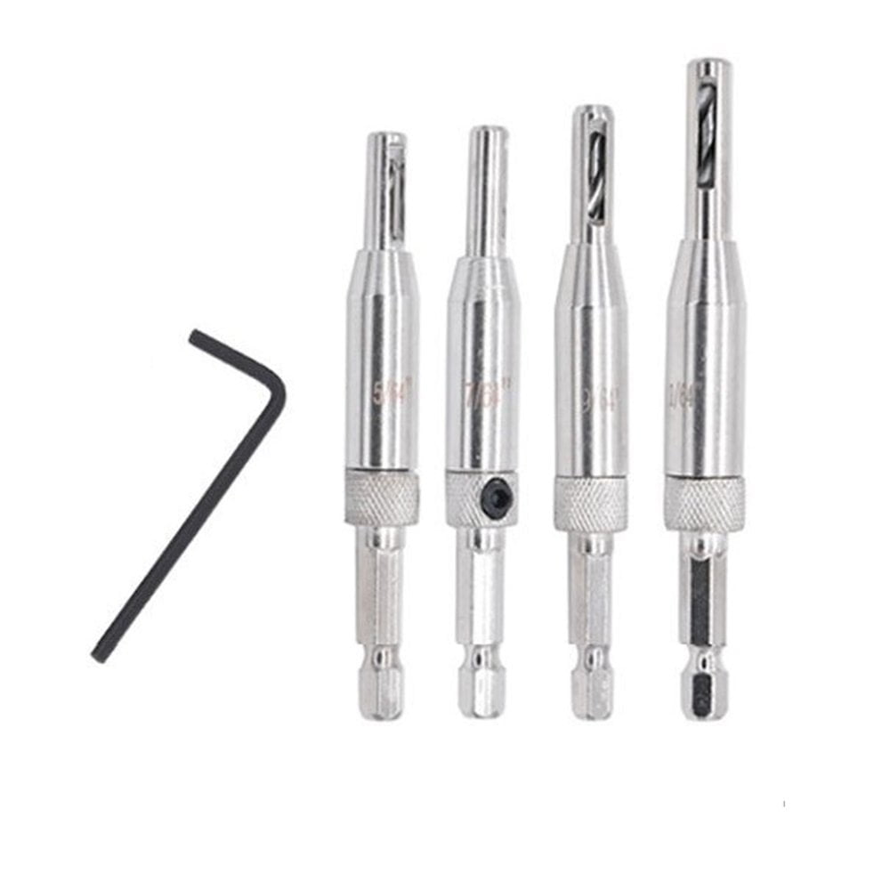 4PCS Door Snd Window Hinge Hinge Hole Opener Hexagonal Positioning Shaped Drill 4PCS Door Snd Window Hinge Hinge Hole Opener Hexagonal Positioning Shaped Drill